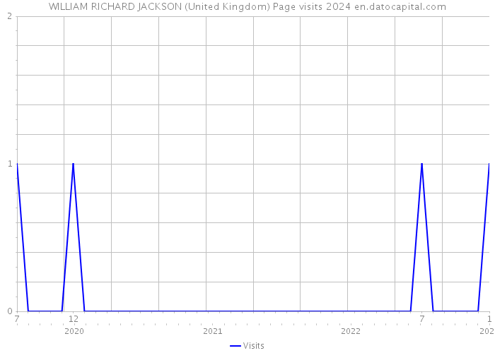 WILLIAM RICHARD JACKSON (United Kingdom) Page visits 2024 