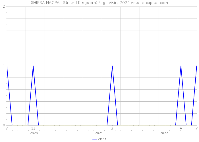 SHIPRA NAGPAL (United Kingdom) Page visits 2024 