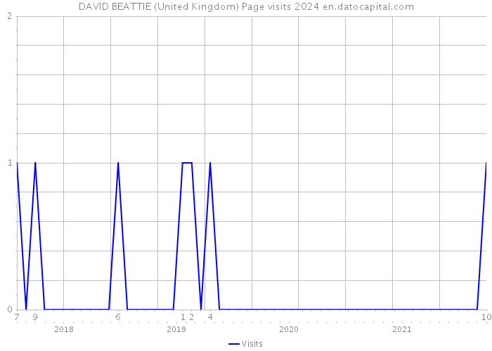 DAVID BEATTIE (United Kingdom) Page visits 2024 