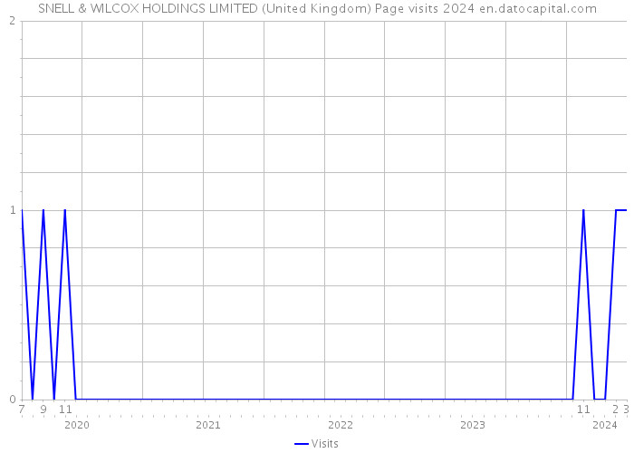 SNELL & WILCOX HOLDINGS LIMITED (United Kingdom) Page visits 2024 