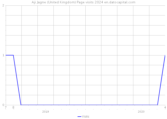 Aji Jagne (United Kingdom) Page visits 2024 