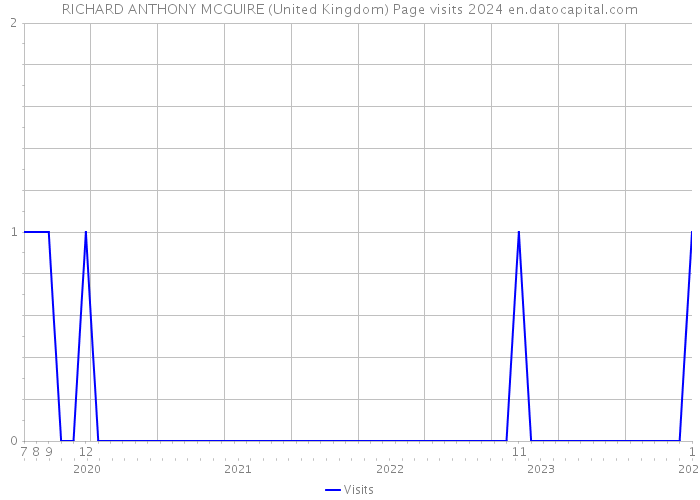 RICHARD ANTHONY MCGUIRE (United Kingdom) Page visits 2024 