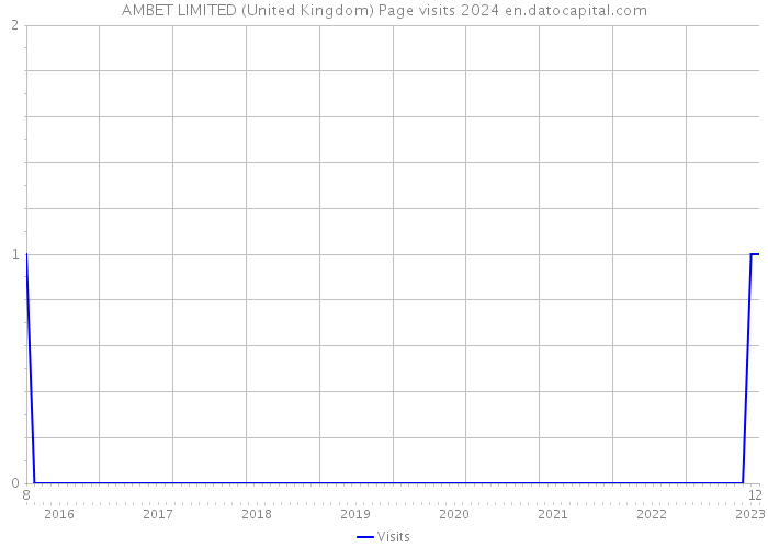 AMBET LIMITED (United Kingdom) Page visits 2024 