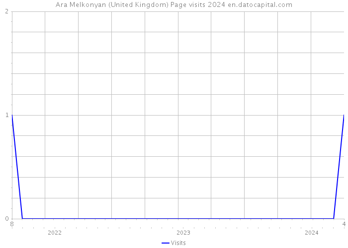 Ara Melkonyan (United Kingdom) Page visits 2024 