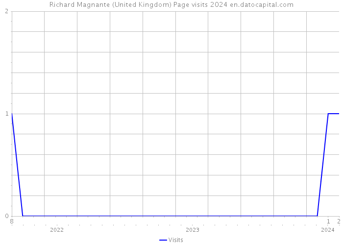 Richard Magnante (United Kingdom) Page visits 2024 