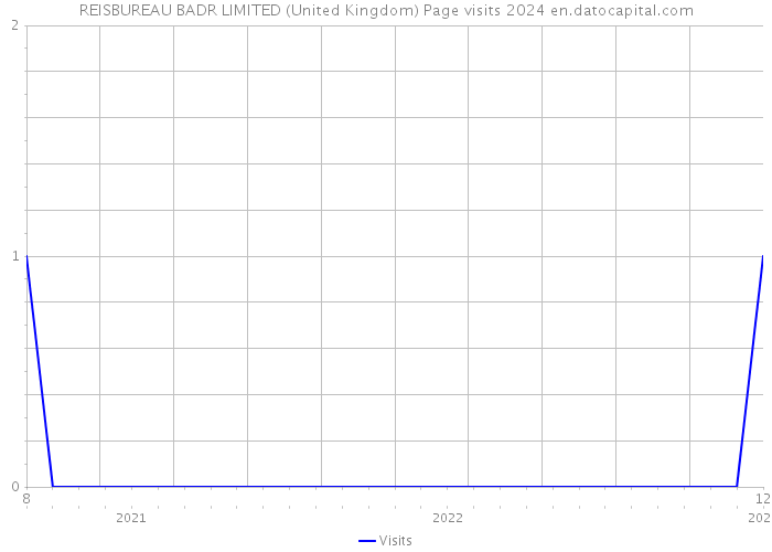 REISBUREAU BADR LIMITED (United Kingdom) Page visits 2024 