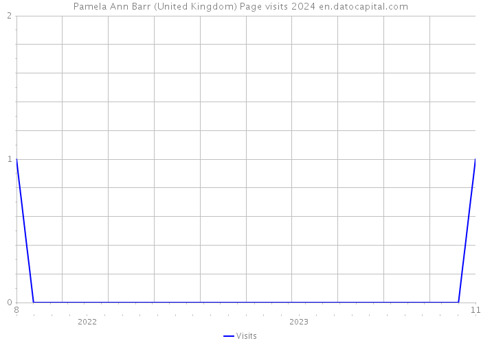 Pamela Ann Barr (United Kingdom) Page visits 2024 