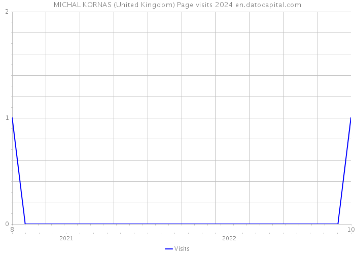 MICHAL KORNAS (United Kingdom) Page visits 2024 