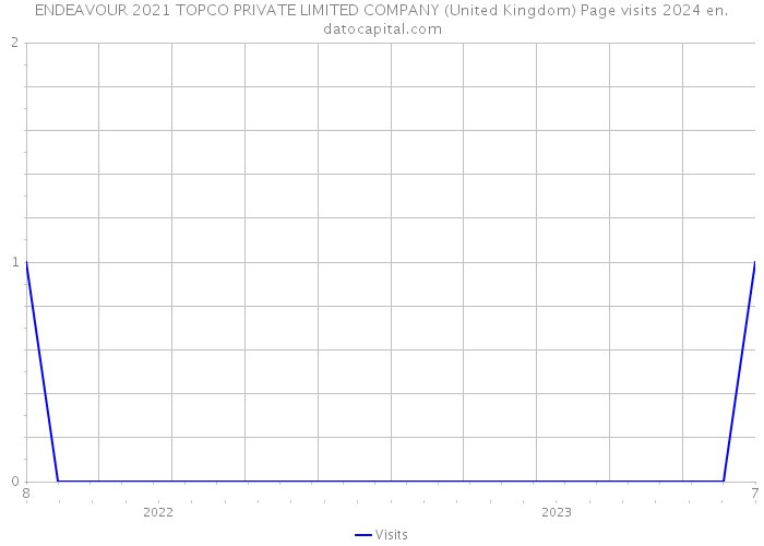 ENDEAVOUR 2021 TOPCO PRIVATE LIMITED COMPANY (United Kingdom) Page visits 2024 