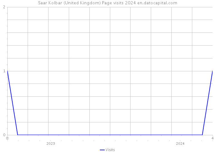Saar Kolbar (United Kingdom) Page visits 2024 