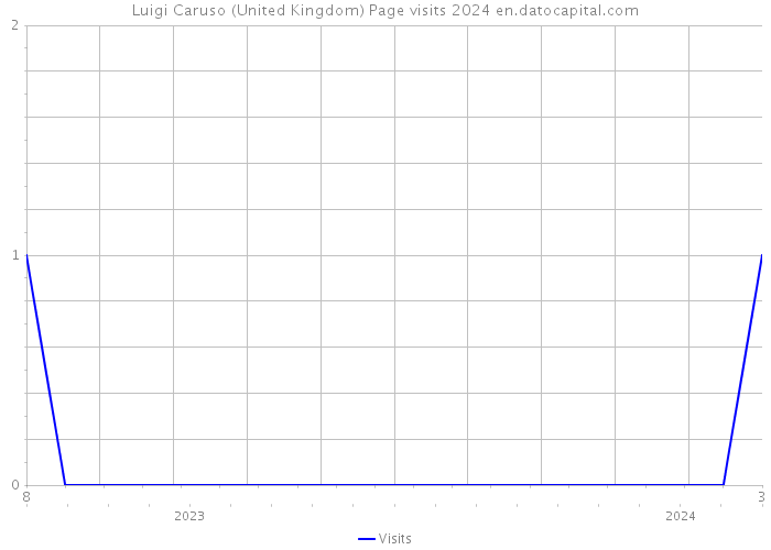 Luigi Caruso (United Kingdom) Page visits 2024 