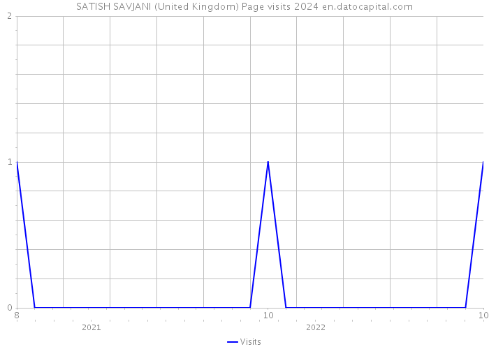 SATISH SAVJANI (United Kingdom) Page visits 2024 
