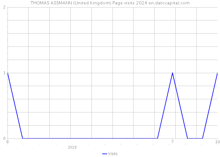 THOMAS ASSMANN (United Kingdom) Page visits 2024 