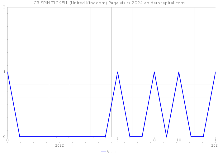 CRISPIN TICKELL (United Kingdom) Page visits 2024 