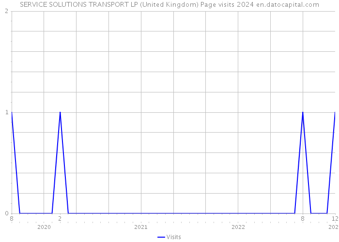 SERVICE SOLUTIONS TRANSPORT LP (United Kingdom) Page visits 2024 