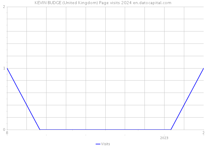 KEVIN BUDGE (United Kingdom) Page visits 2024 