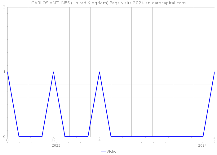CARLOS ANTUNES (United Kingdom) Page visits 2024 