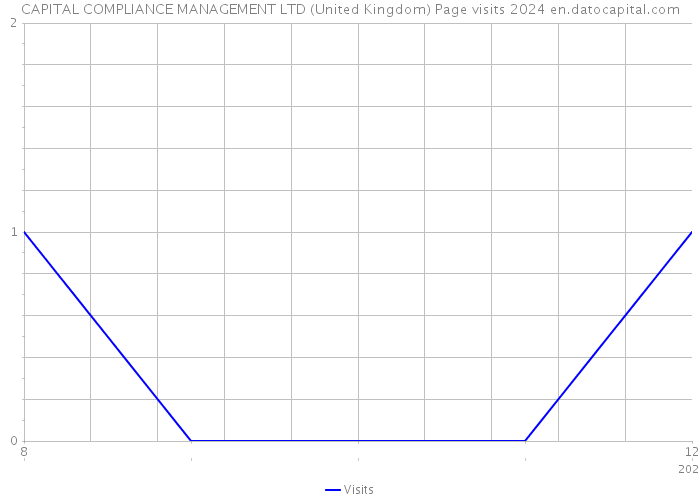 CAPITAL COMPLIANCE MANAGEMENT LTD (United Kingdom) Page visits 2024 