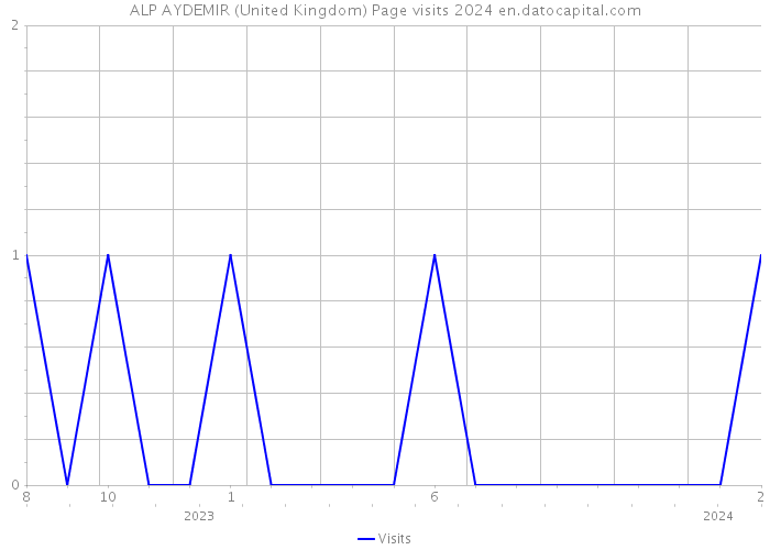 ALP AYDEMIR (United Kingdom) Page visits 2024 