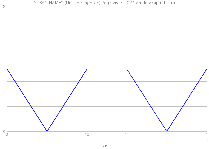 SUSAN HAMES (United Kingdom) Page visits 2024 