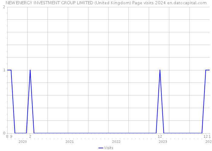 NEW ENERGY INVESTMENT GROUP LIMITED (United Kingdom) Page visits 2024 