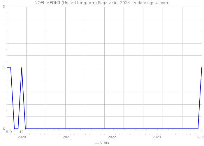 NOEL MEDICI (United Kingdom) Page visits 2024 