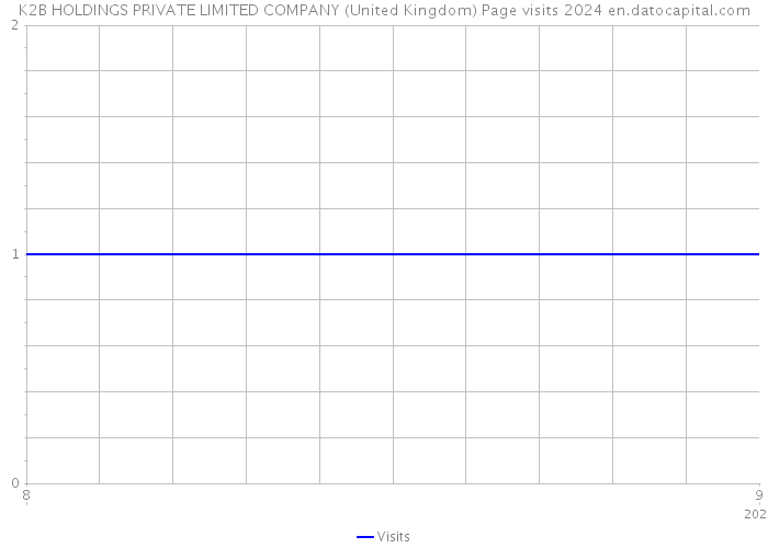 K2B HOLDINGS PRIVATE LIMITED COMPANY (United Kingdom) Page visits 2024 