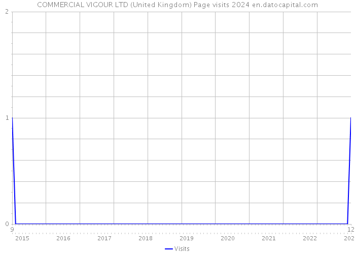 COMMERCIAL VIGOUR LTD (United Kingdom) Page visits 2024 