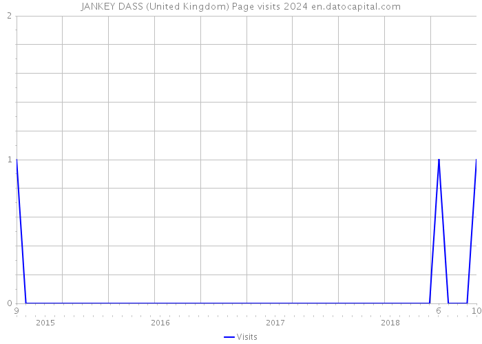 JANKEY DASS (United Kingdom) Page visits 2024 