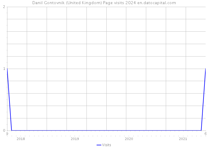 Danil Gontovnik (United Kingdom) Page visits 2024 