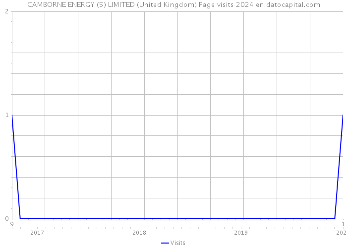CAMBORNE ENERGY (5) LIMITED (United Kingdom) Page visits 2024 