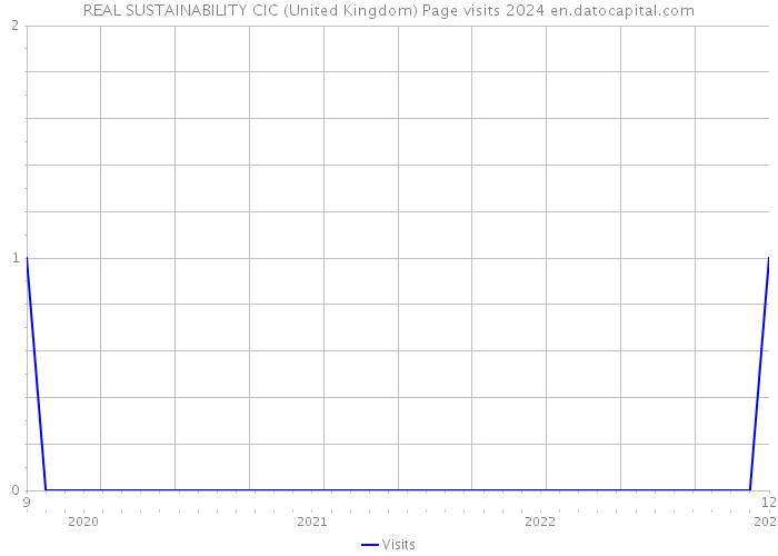 REAL SUSTAINABILITY CIC (United Kingdom) Page visits 2024 