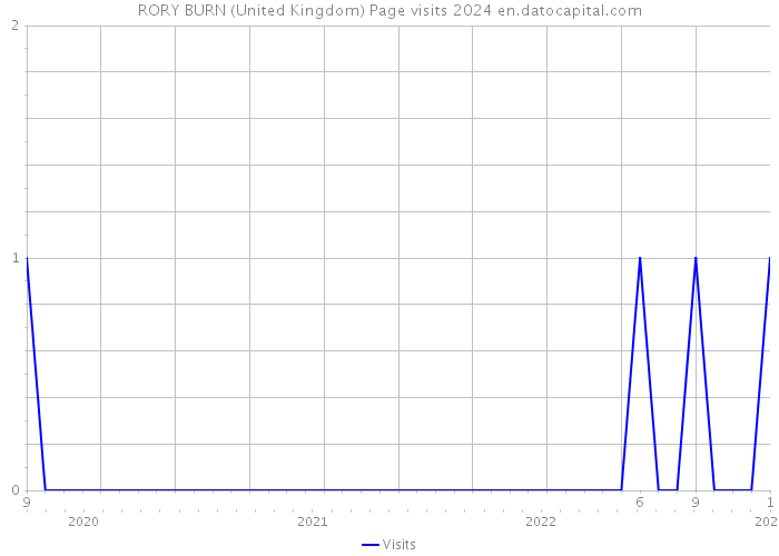 RORY BURN (United Kingdom) Page visits 2024 