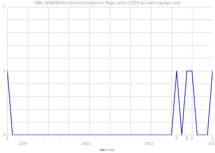 NEIL SHARMAN (United Kingdom) Page visits 2024 