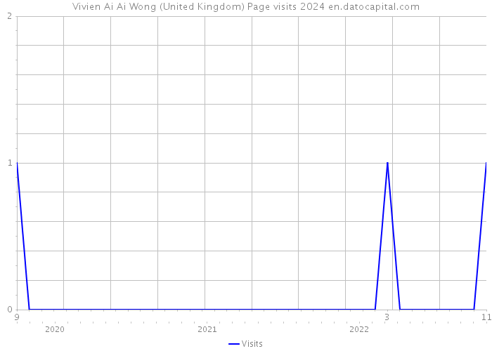 Vivien Ai Ai Wong (United Kingdom) Page visits 2024 
