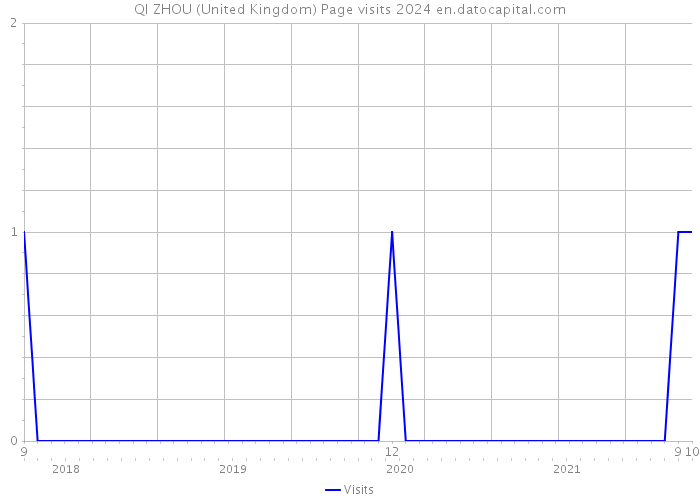 QI ZHOU (United Kingdom) Page visits 2024 