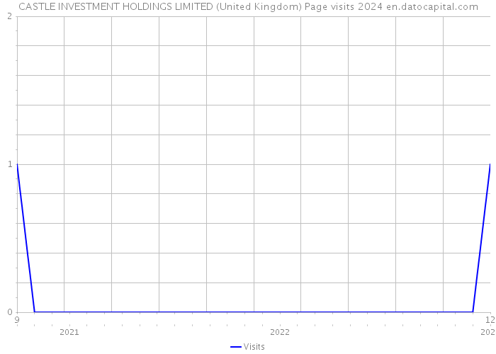 CASTLE INVESTMENT HOLDINGS LIMITED (United Kingdom) Page visits 2024 