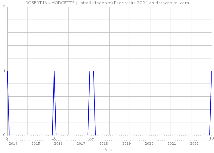 ROBERT IAN HODGETTS (United Kingdom) Page visits 2024 