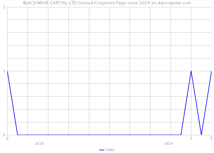 BLACKWAVE CAPITAL LTD (United Kingdom) Page visits 2024 