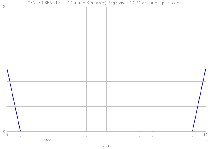 CENTER BEAUTY LTD (United Kingdom) Page visits 2024 