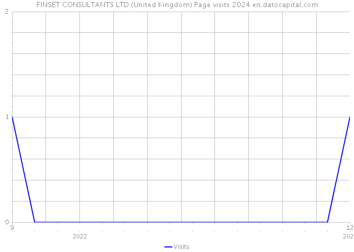 FINSET CONSULTANTS LTD (United Kingdom) Page visits 2024 