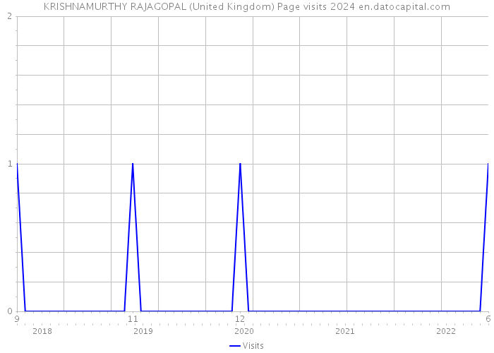 KRISHNAMURTHY RAJAGOPAL (United Kingdom) Page visits 2024 