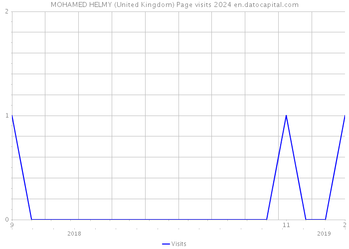 MOHAMED HELMY (United Kingdom) Page visits 2024 