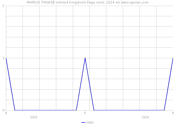 MARIUS TANASE (United Kingdom) Page visits 2024 
