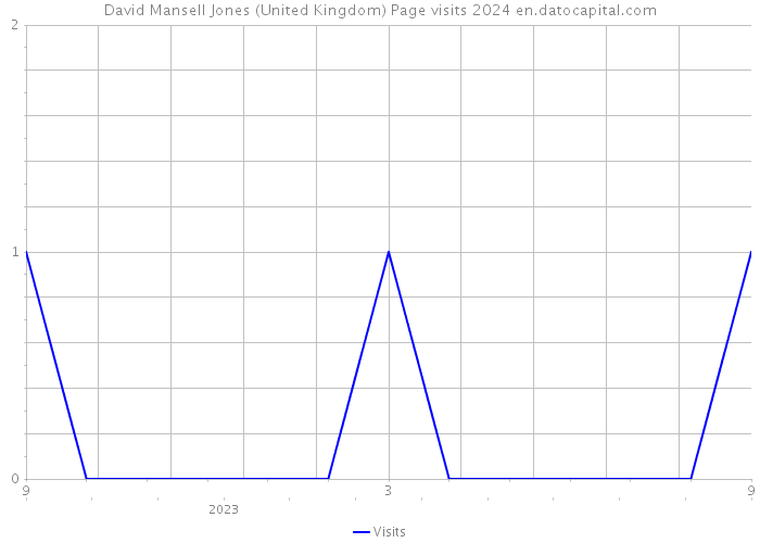 David Mansell Jones (United Kingdom) Page visits 2024 