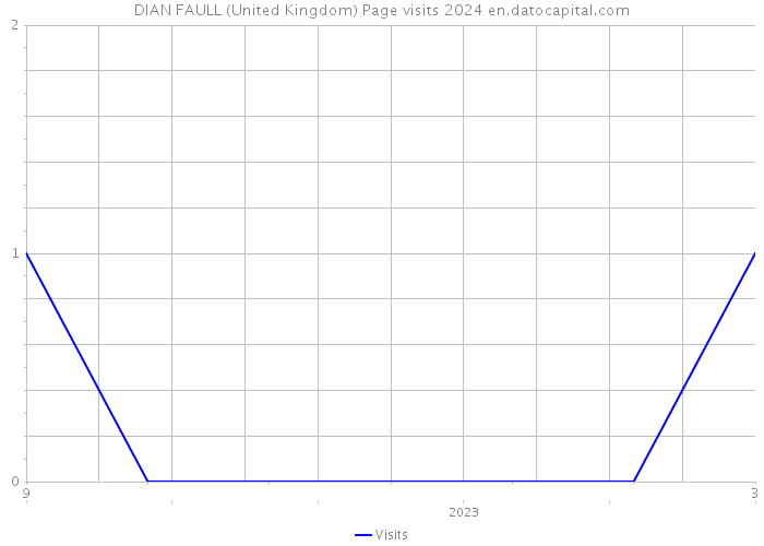 DIAN FAULL (United Kingdom) Page visits 2024 