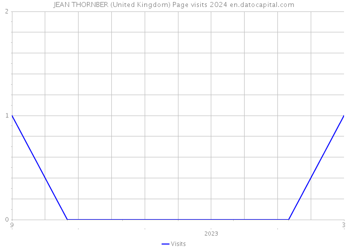 JEAN THORNBER (United Kingdom) Page visits 2024 