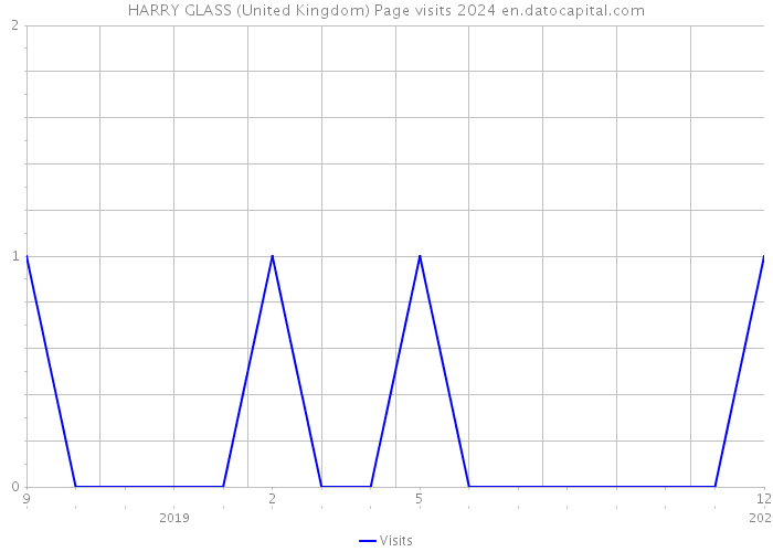 HARRY GLASS (United Kingdom) Page visits 2024 