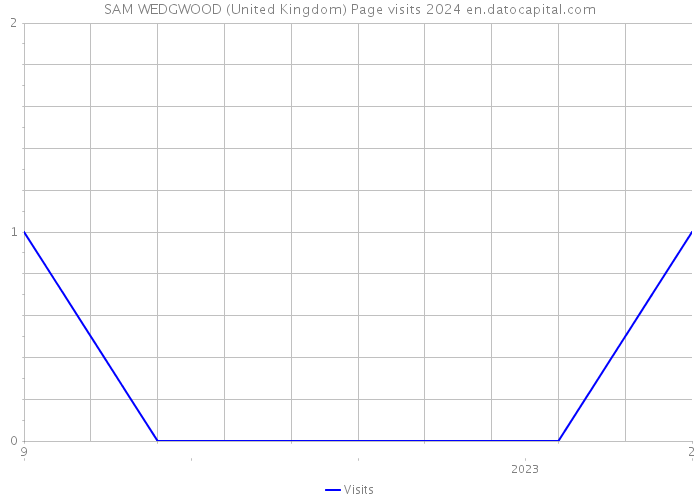 SAM WEDGWOOD (United Kingdom) Page visits 2024 