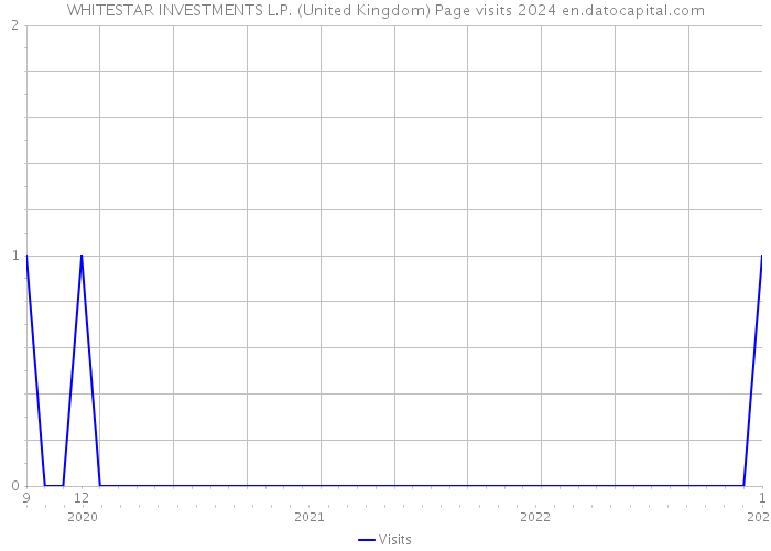 WHITESTAR INVESTMENTS L.P. (United Kingdom) Page visits 2024 